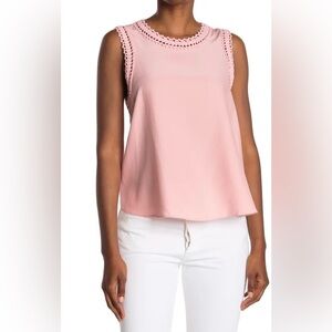 Ellina Lace Trim Silk Tank Top
CINQ À SEPT